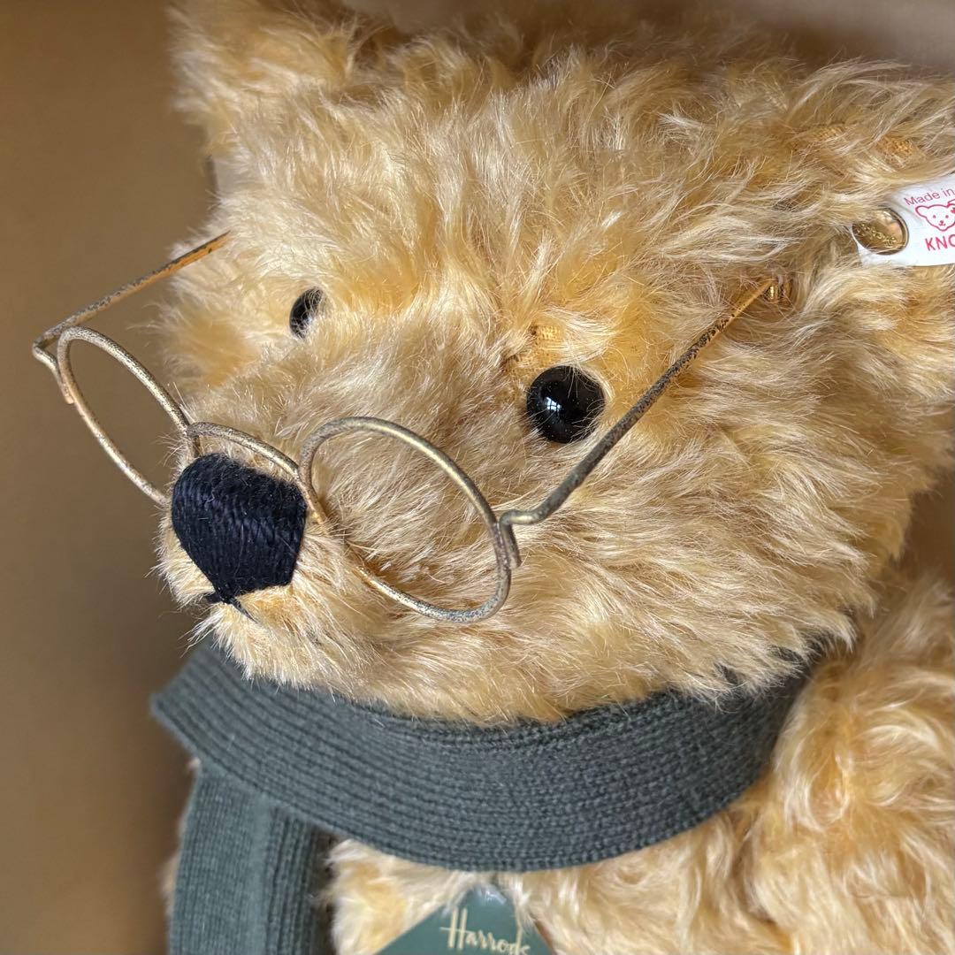 Steiffシュタイフ 英国ハロッズ限定カレッジベア1996 テディベア