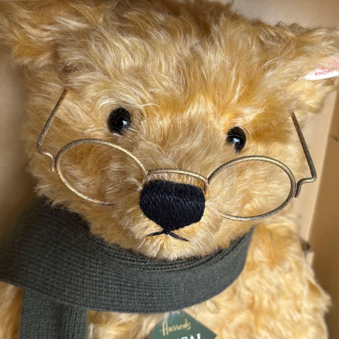 Steiffシュタイフ 英国ハロッズ限定カレッジベア1996 テディベア