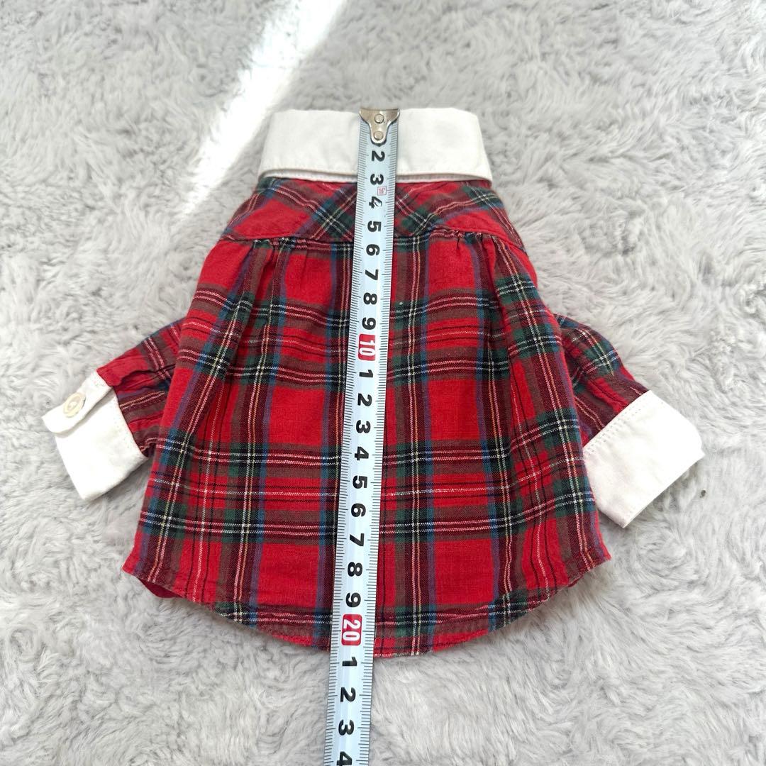 アトリエgg 赤チェックシャツ 19ハーフ