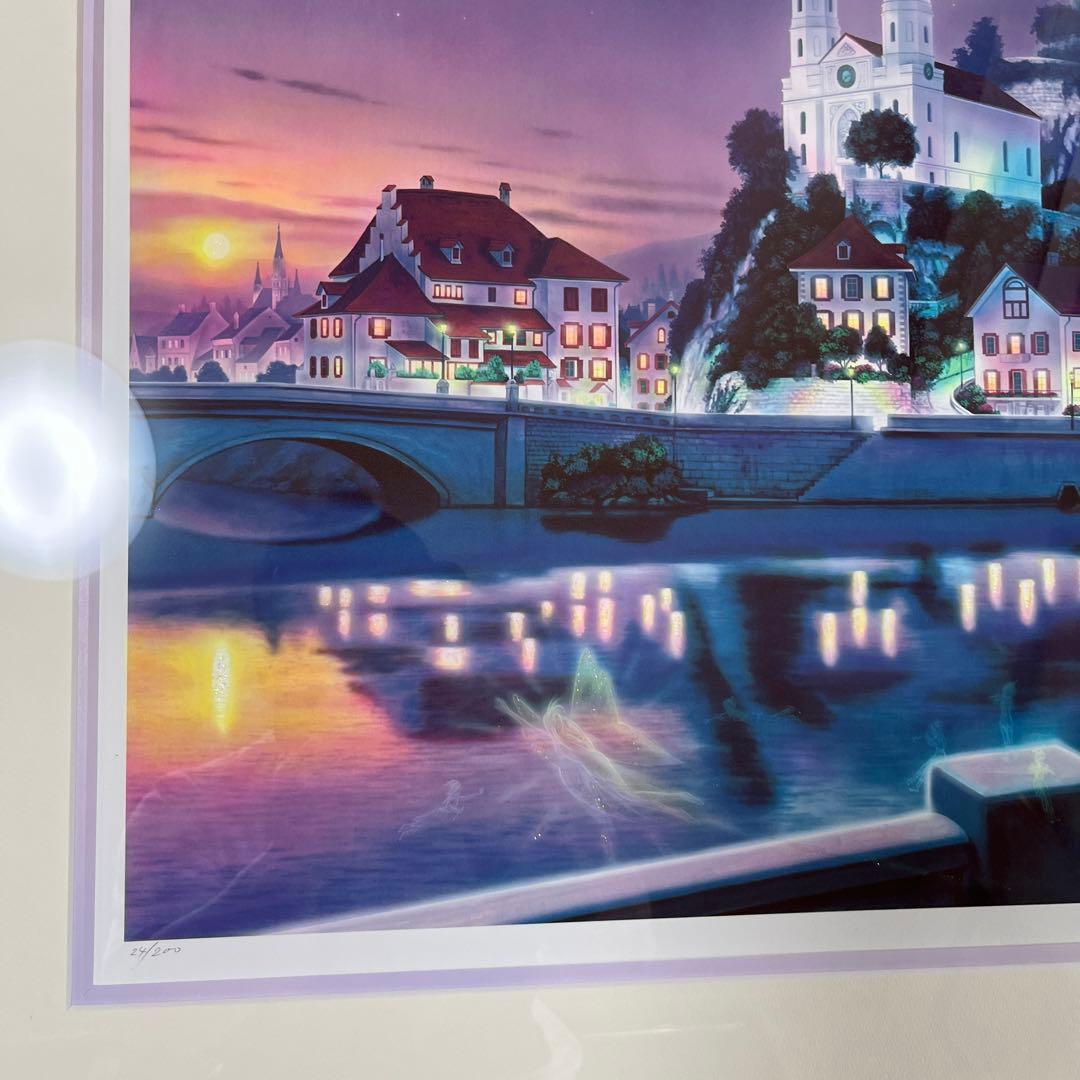 塚本 馨三 「ムーンライトシャトー」 絵画 ジクレー