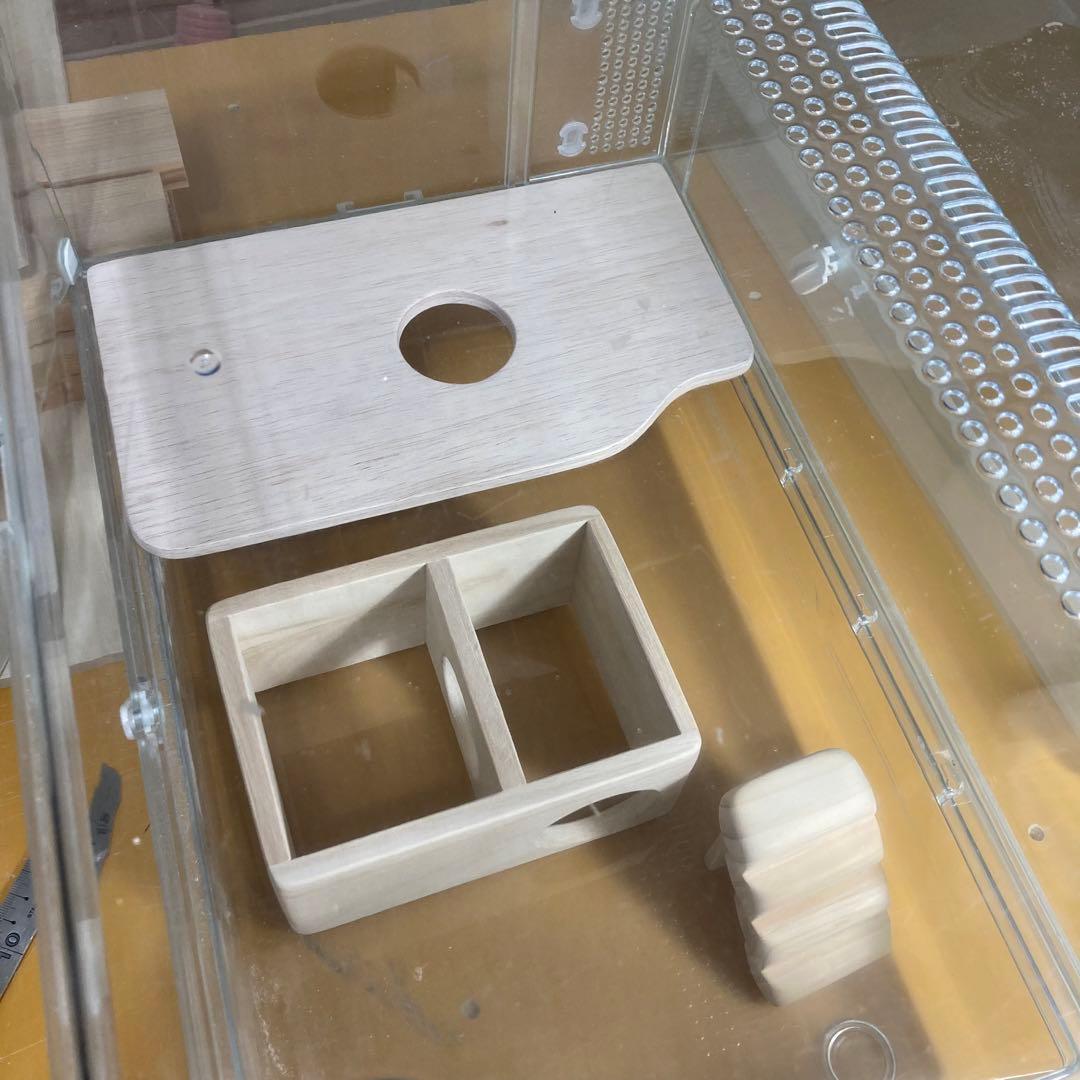 Uchan☆様確認用 ハムスター グラスハーモニー450用 ロフト巣箱