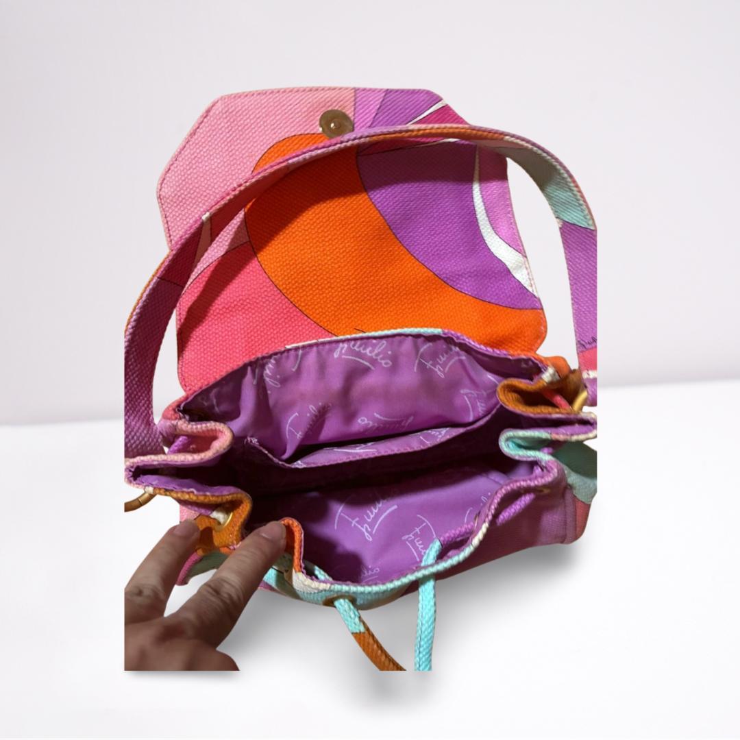 【エミリオプッチ】パリジェンヌ風ショルダーバッグ♪Emilio Pucci