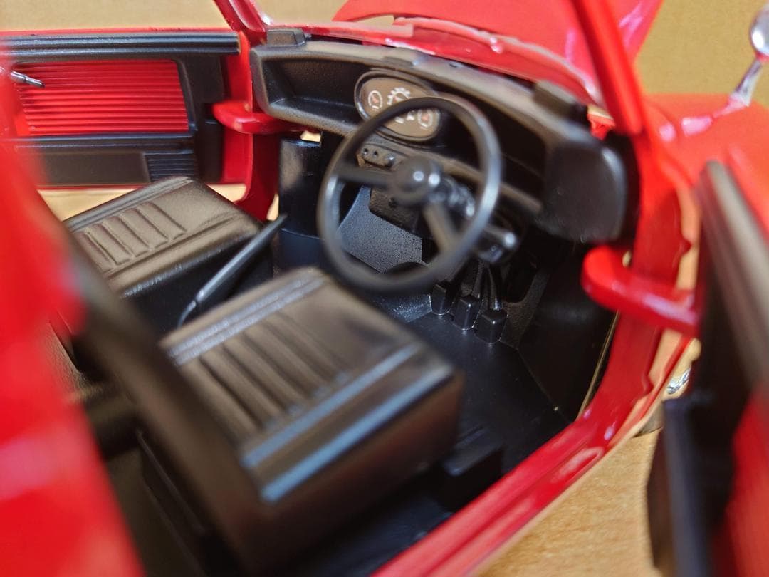 1/18 モーリス ミニクーパー レッド 1961-1967 morris