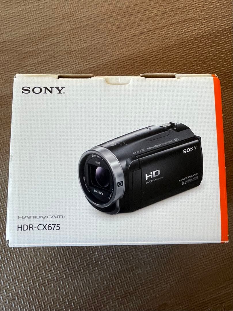 【未使用に近い/超美品】SONY handycam HDR-CX675