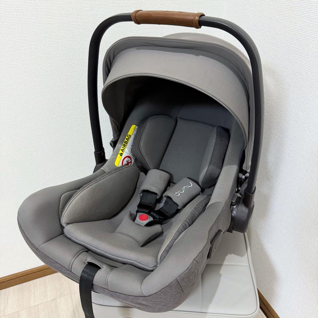 【美品】nuna PIPA next N チャイルドシート グラナイト