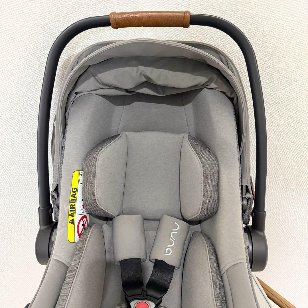 【美品】nuna PIPA next N チャイルドシート グラナイト