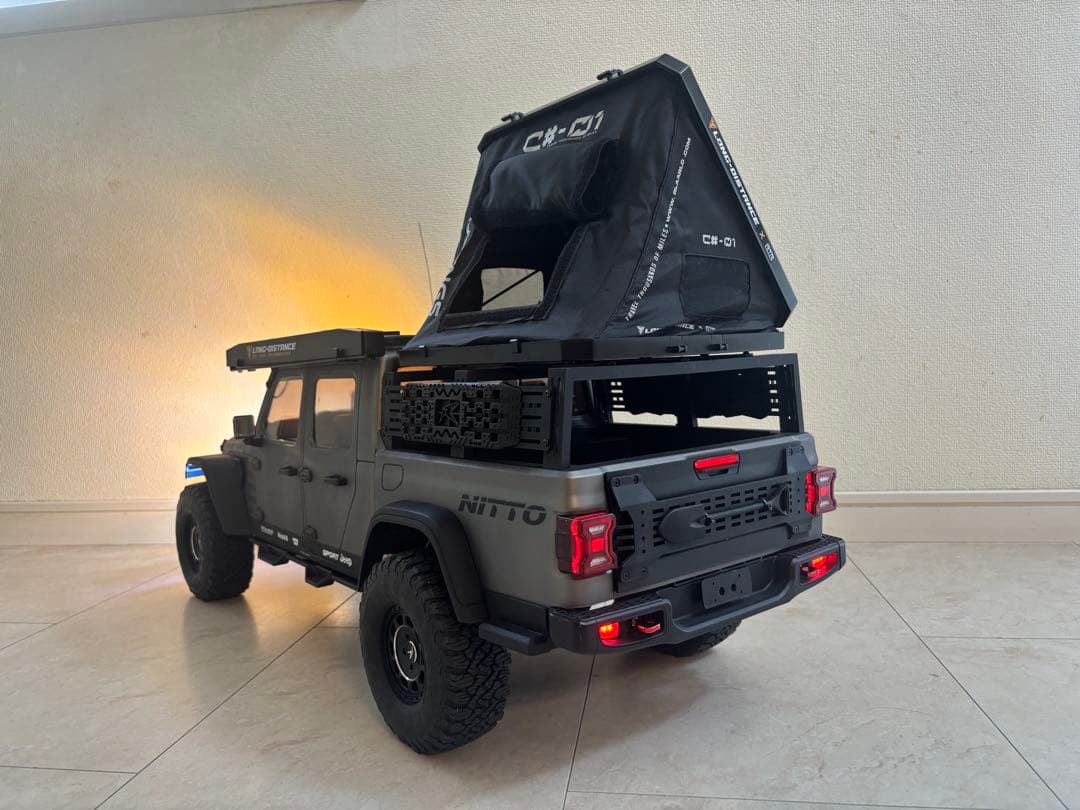 Rlaarlo 1/7 ジープ Jeepブラシレス JK07Pro クローラー