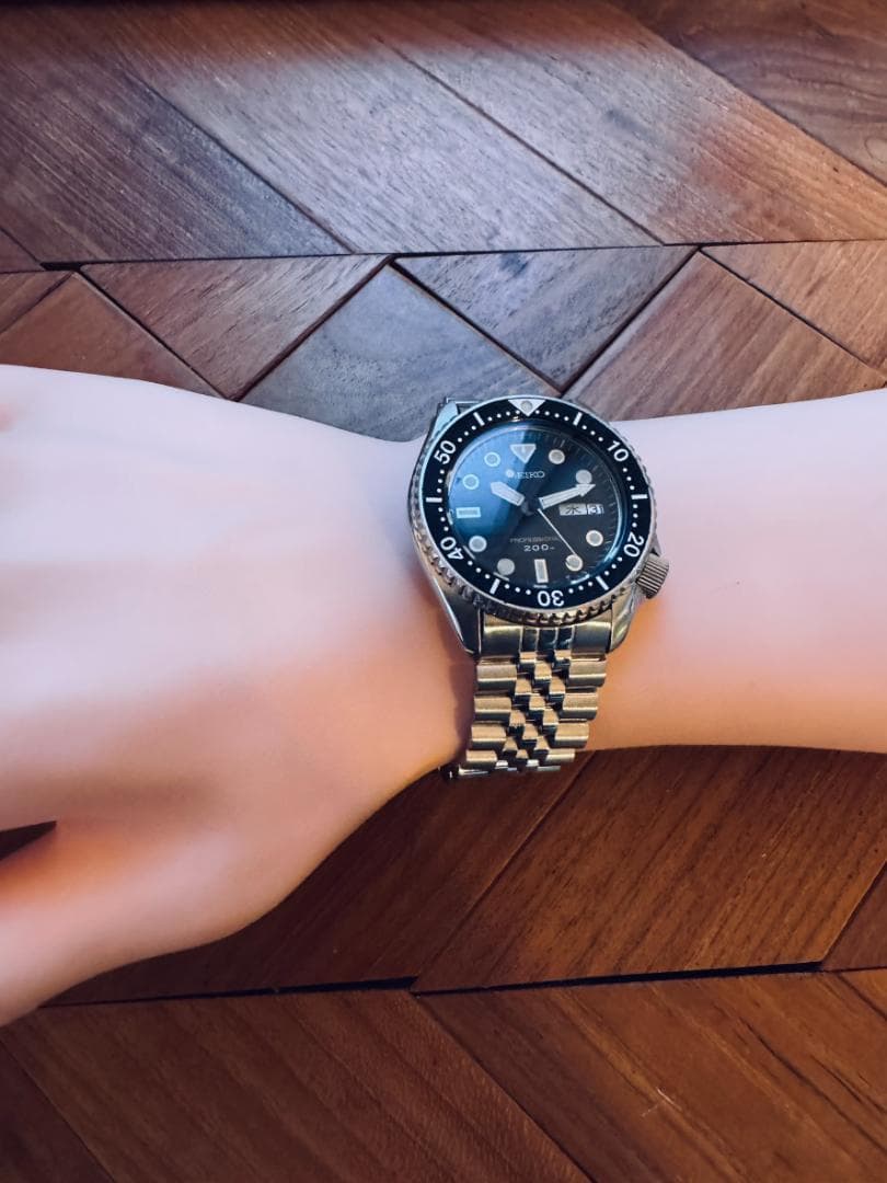 SEIKO 7C43-6010 セイコーダイバー レトロ ジュビリーブレス