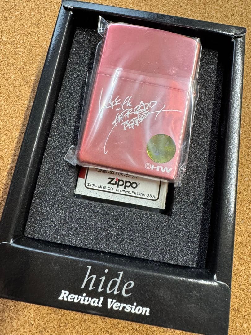 超希少 hide ピンクスパイダー Zippo ライター XJAPAN - メルカリ
