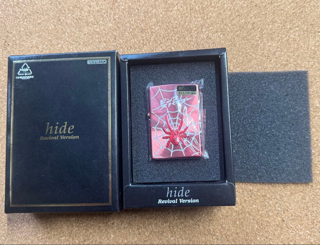 超希少 hide ピンクスパイダー Zippo ライター XJAPAN - メルカリ