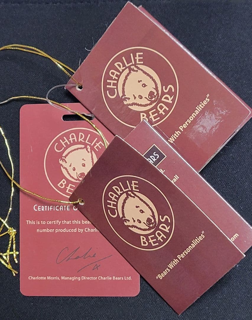 チャーリーベアーズ テディベア アーティスト パンダ親子 ぬいぐるみ