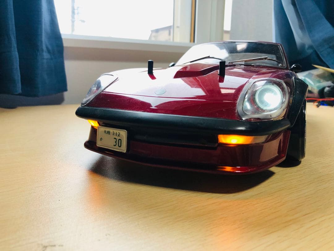 ラジコンボディ 日産フェアレディZ S30 レッド系