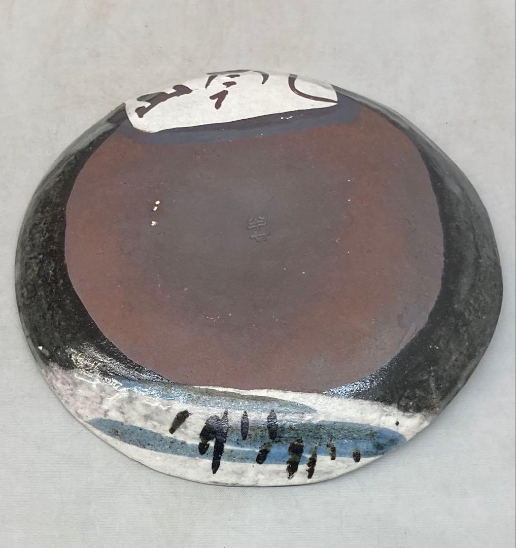 B407b「乾山写繪変 銘々皿 3枚」白井半七造 元箱付(