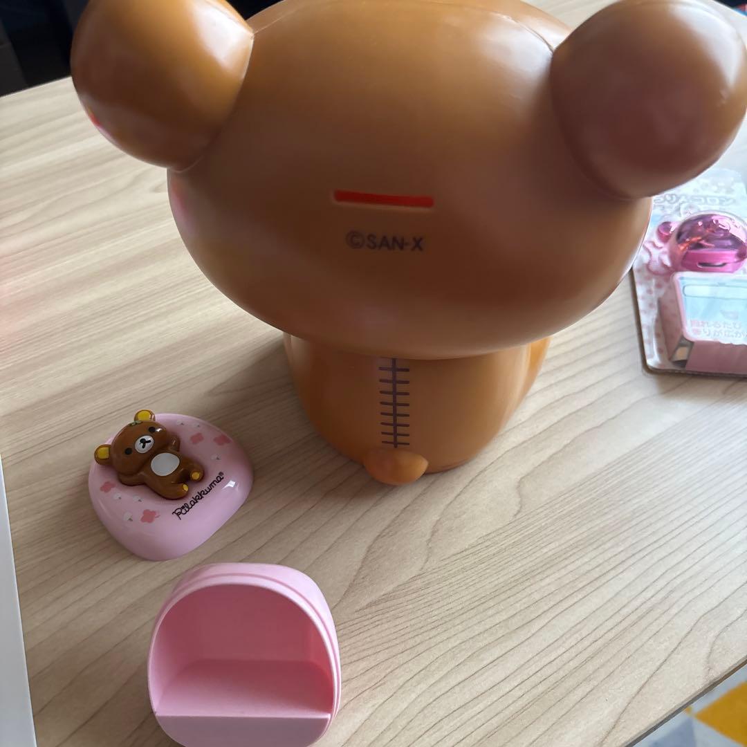サンエックス　リラックマ　グッズ　まとめ売り　貯金箱　小物ケース　マスコット