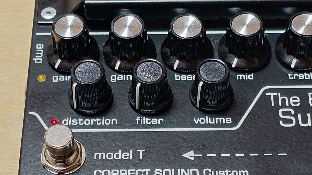 ギター Correct Sound Custom The Black SUNN