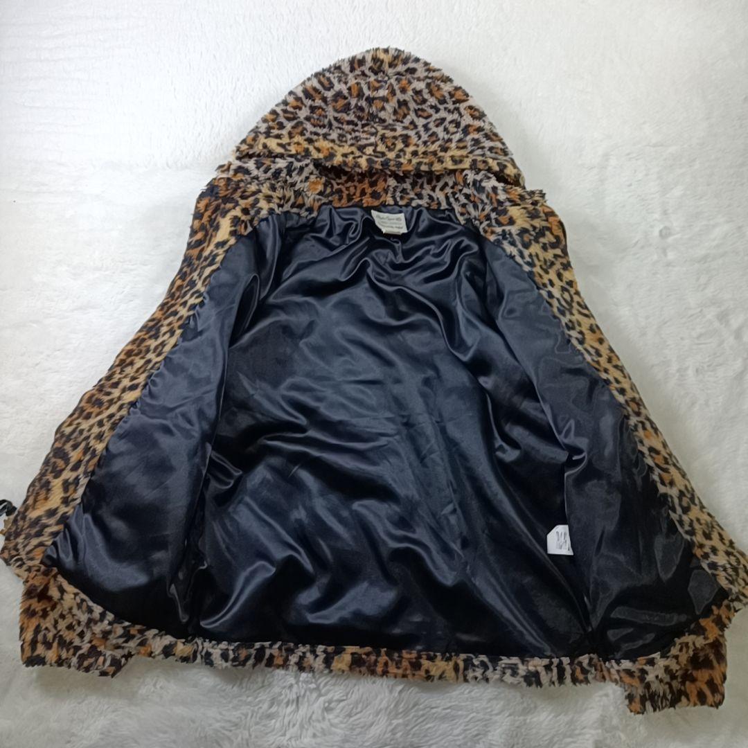 希少✨スタイルアイズ レオパード ファー ジップパーカー 東洋エンタープライズМ