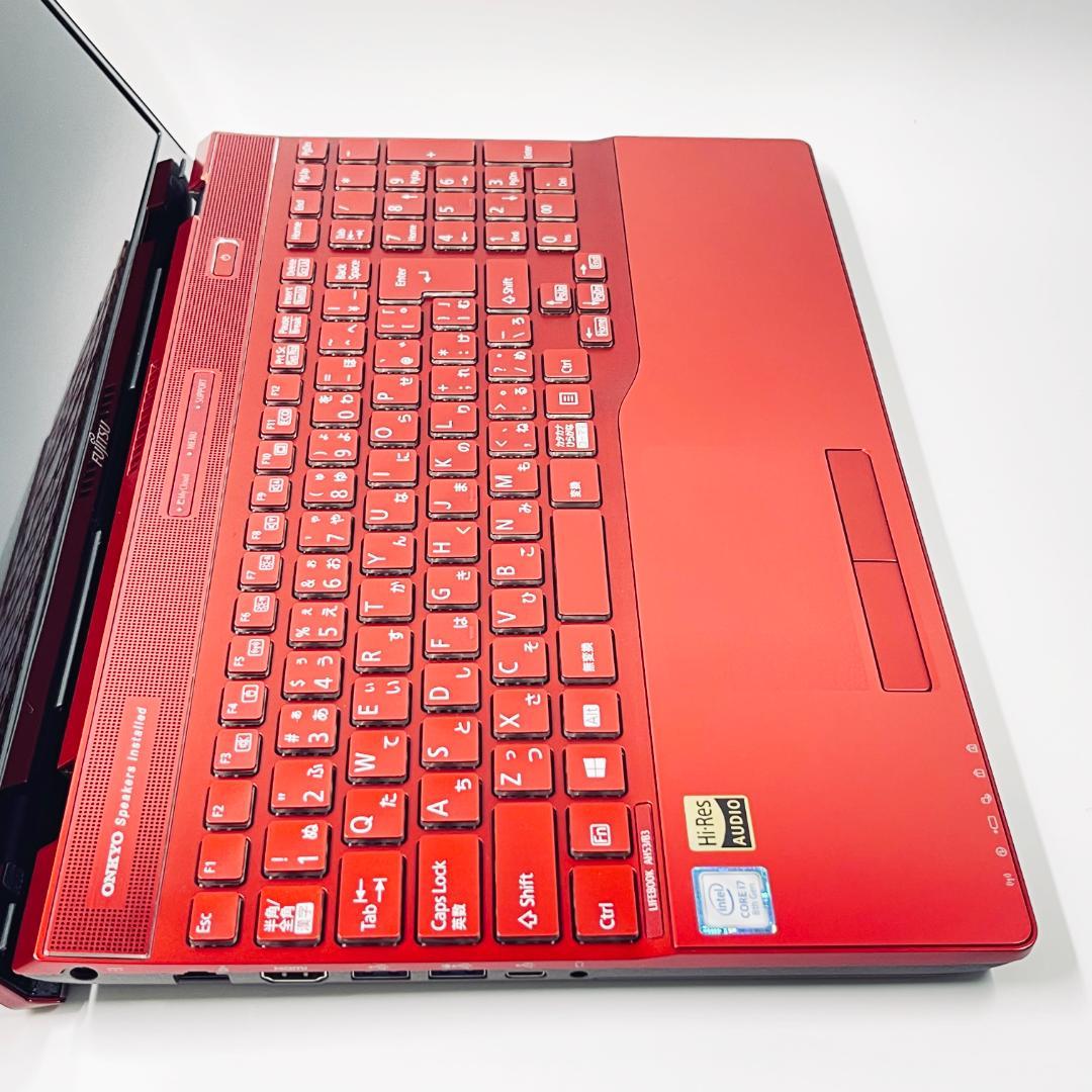 Core i7】Windows11｜富士通 ノートパソコン｜SSD512GB