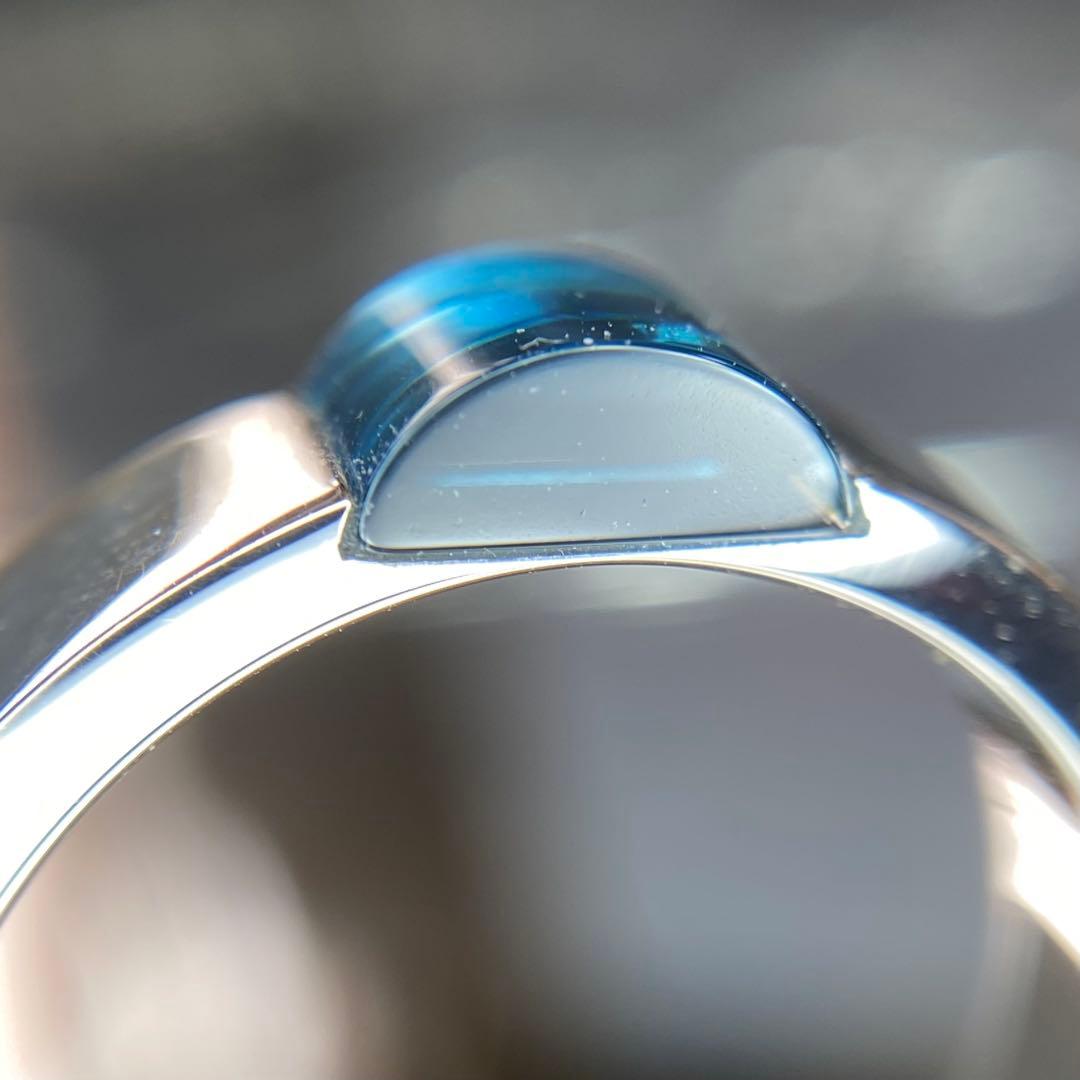 グッチ GUCCI ブルートパーズ リング K18WG 約8.0g