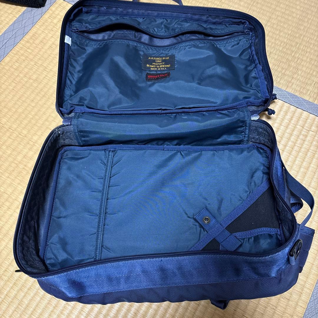 BEAMS BRIEFING NEO TRINTY LINER ネイビー