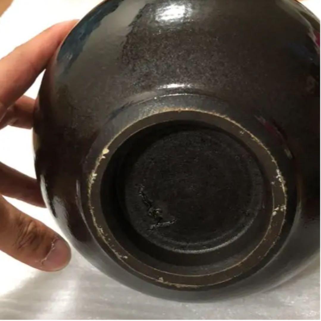 古美術品◼️蔵から出て来た、真っ黒な美しい流線形の