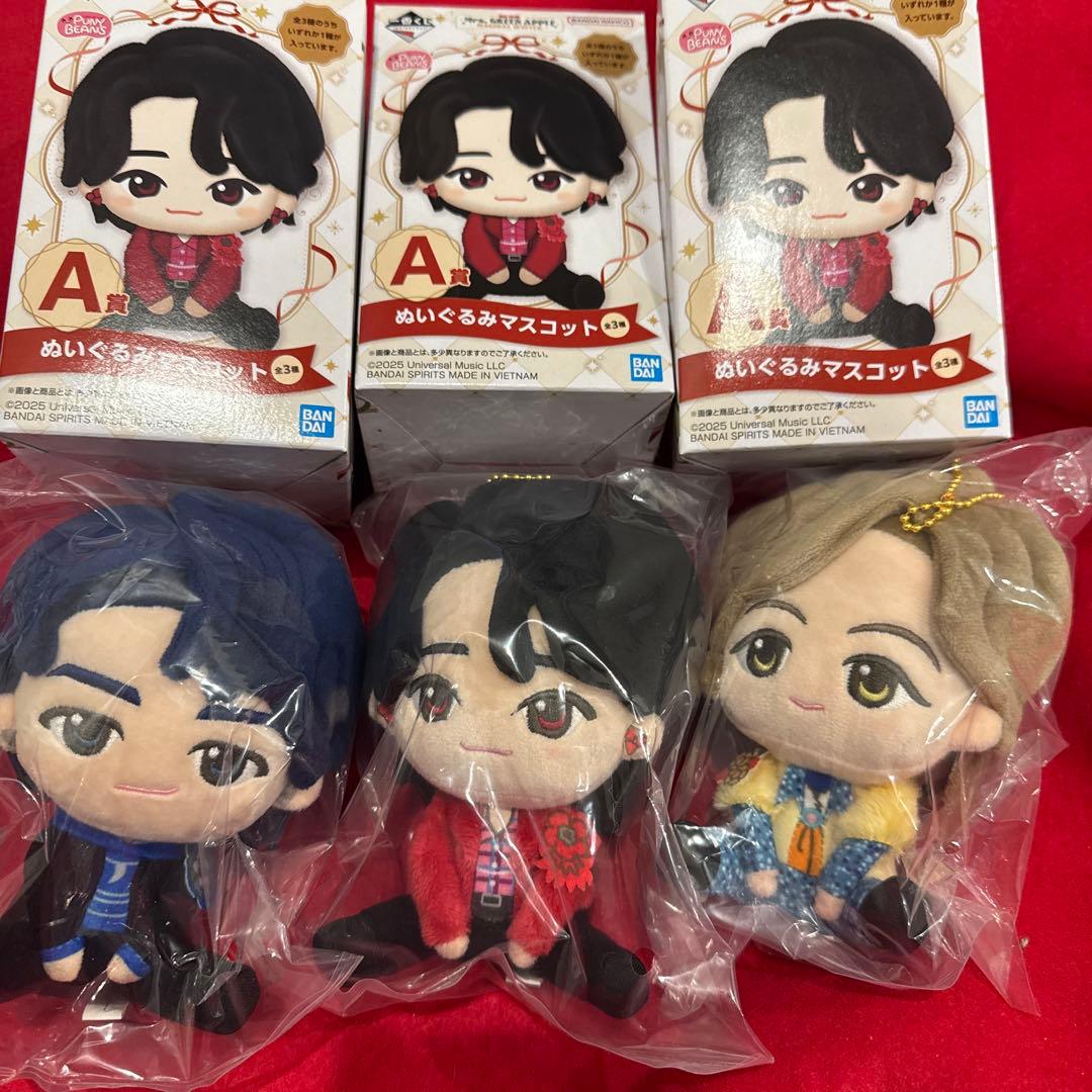 ぽ*ぽ様 ミセス 一番くじ A賞 ぬいぐるみマスコット 大森元貴 若井滉斗 藤澤
