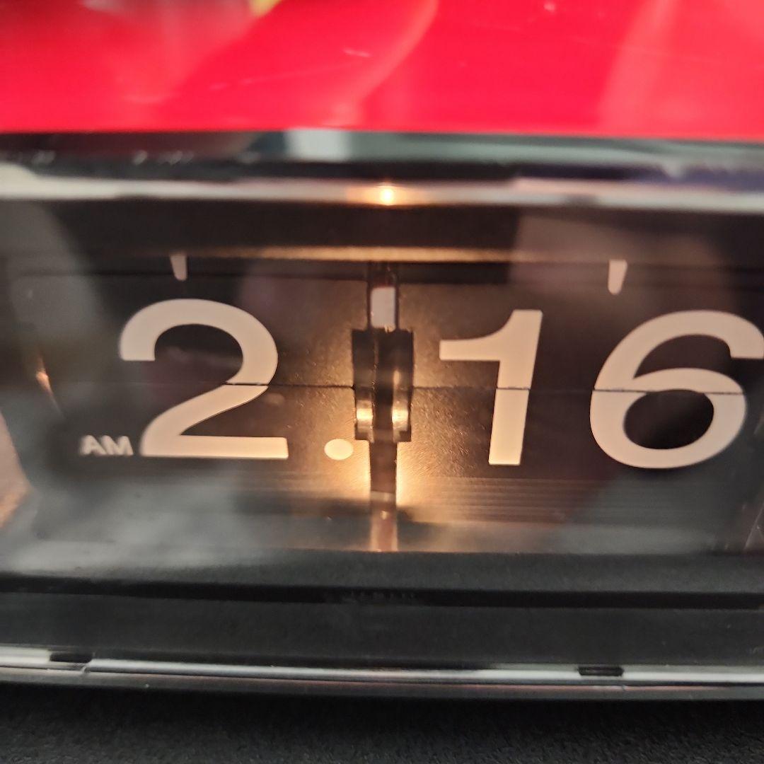 昭和レトロ パタパタ時計 電池式（単1 1本）説明書 箱つき インテリア小物