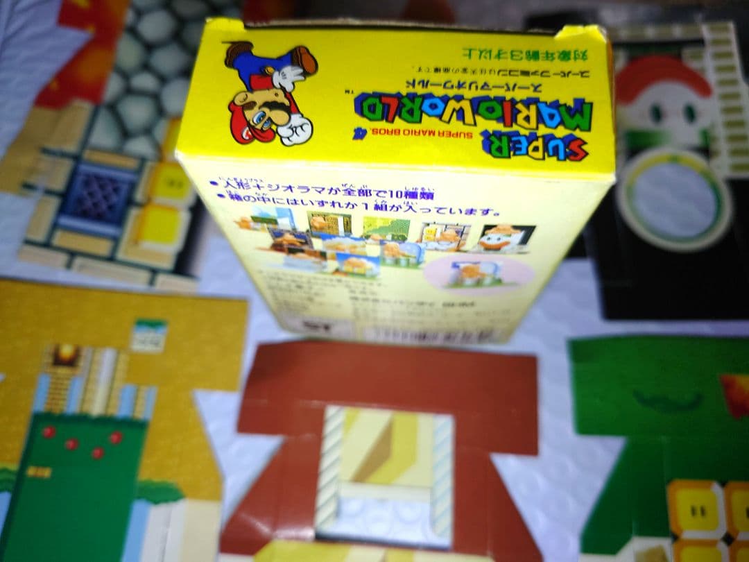 【希少】1991年 スーパーマリオワールド ジオラマカードセット