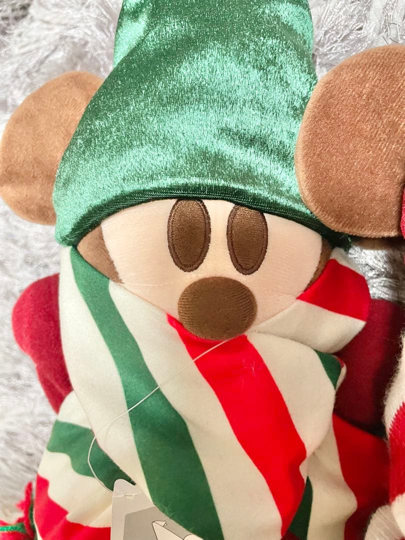 ディズニー クリスマス リルリンリン ハンドパペット ぬいぐ