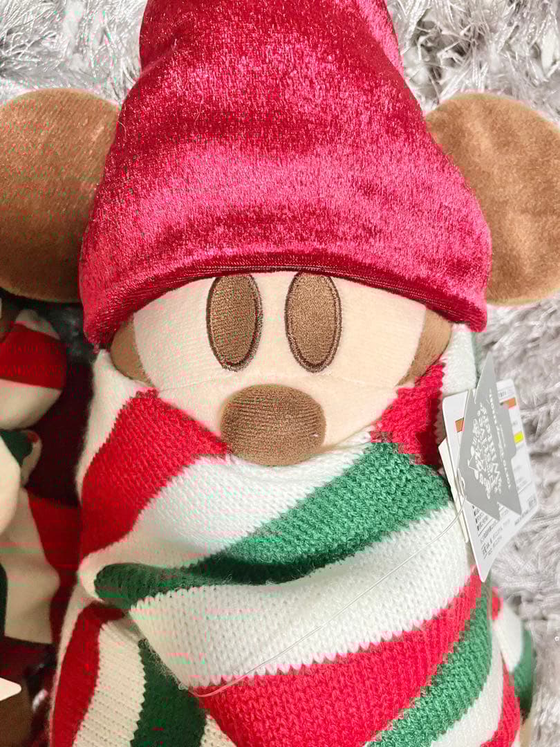 ディズニー クリスマス リルリンリン ハンドパペット ぬいぐ