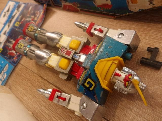 超合金　クローバーガンダム合体セット　説明書付　ポピー