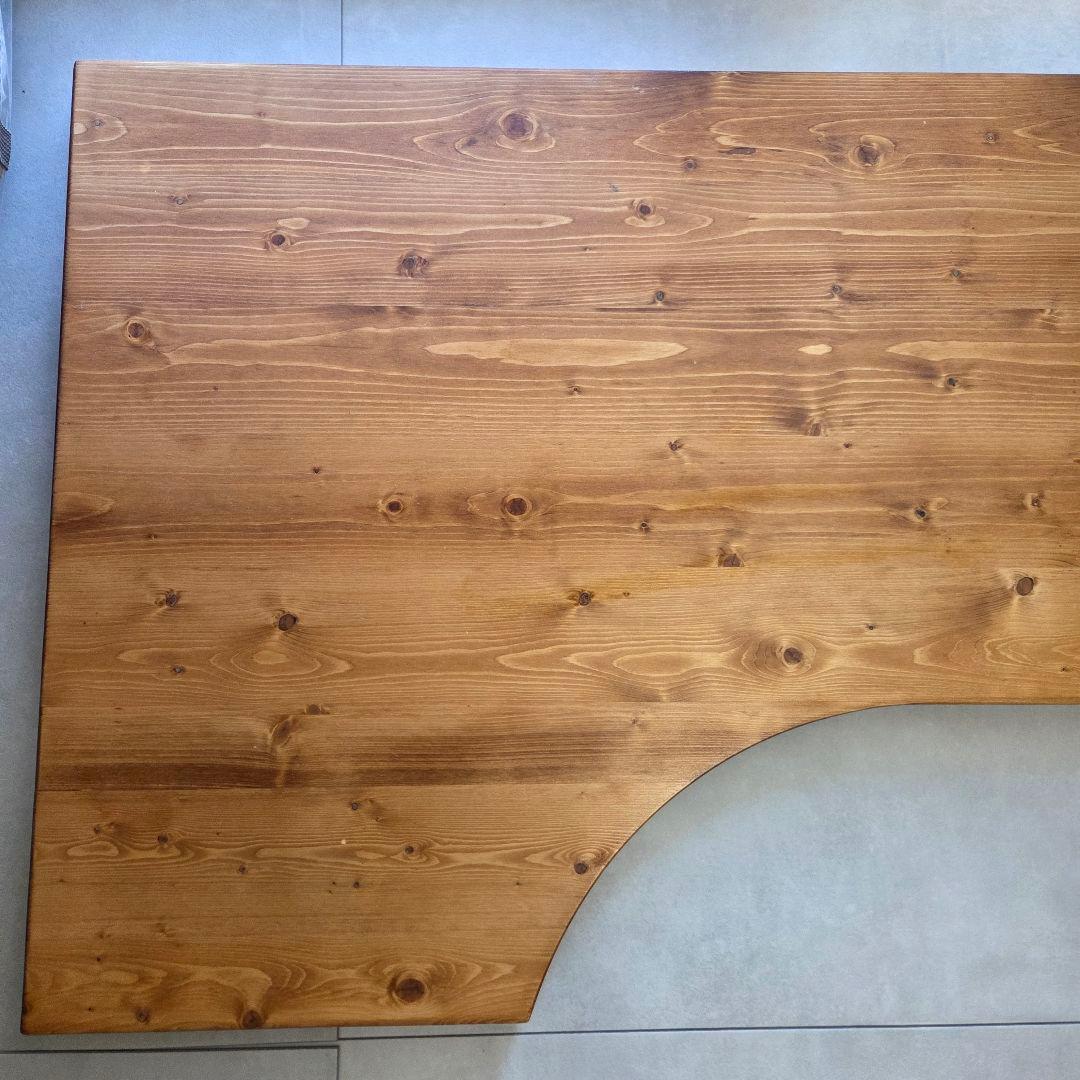 LOWYA カーブデザイン パソコンデスク 140cm【引取歓迎】