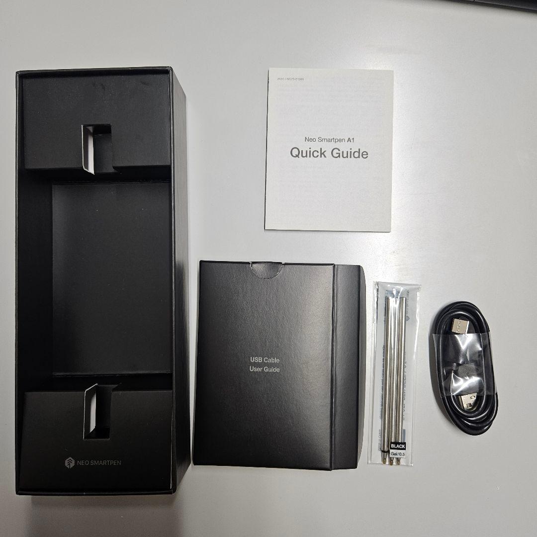 Neo Smartpen A1 ブラック 本体 ノートセット Neo A1 Smartpen ブラック