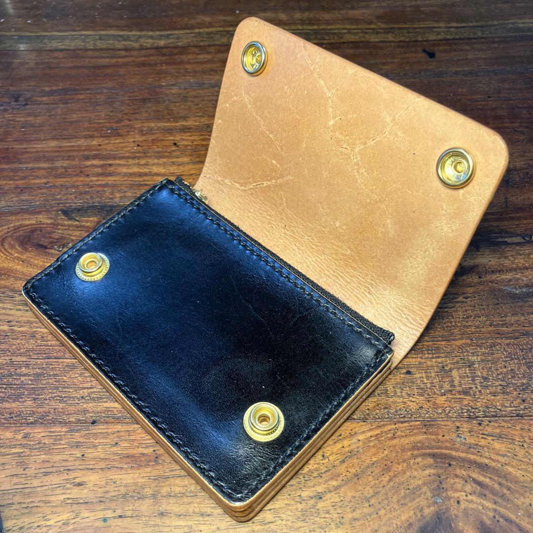 もちこ様オーダー品　ショートトラッカーウォレット2品