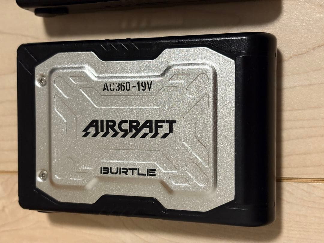バートル　エアークラフト19V バッテリー　ファンセット　AC360 AC371