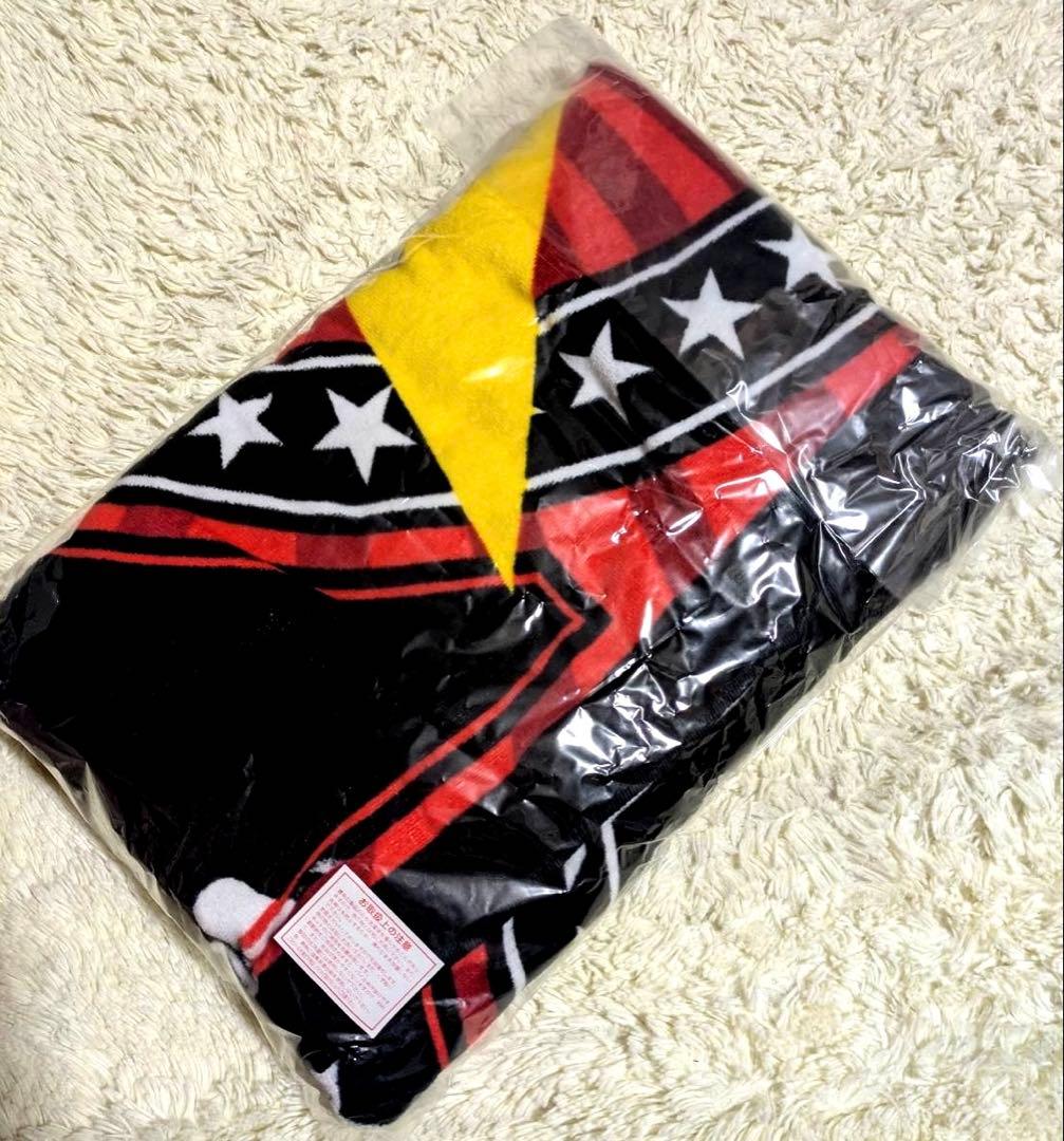 矢沢永吉SBTスペシャルビーチタオル ミュージシャンタオル 星柄 ストライプ