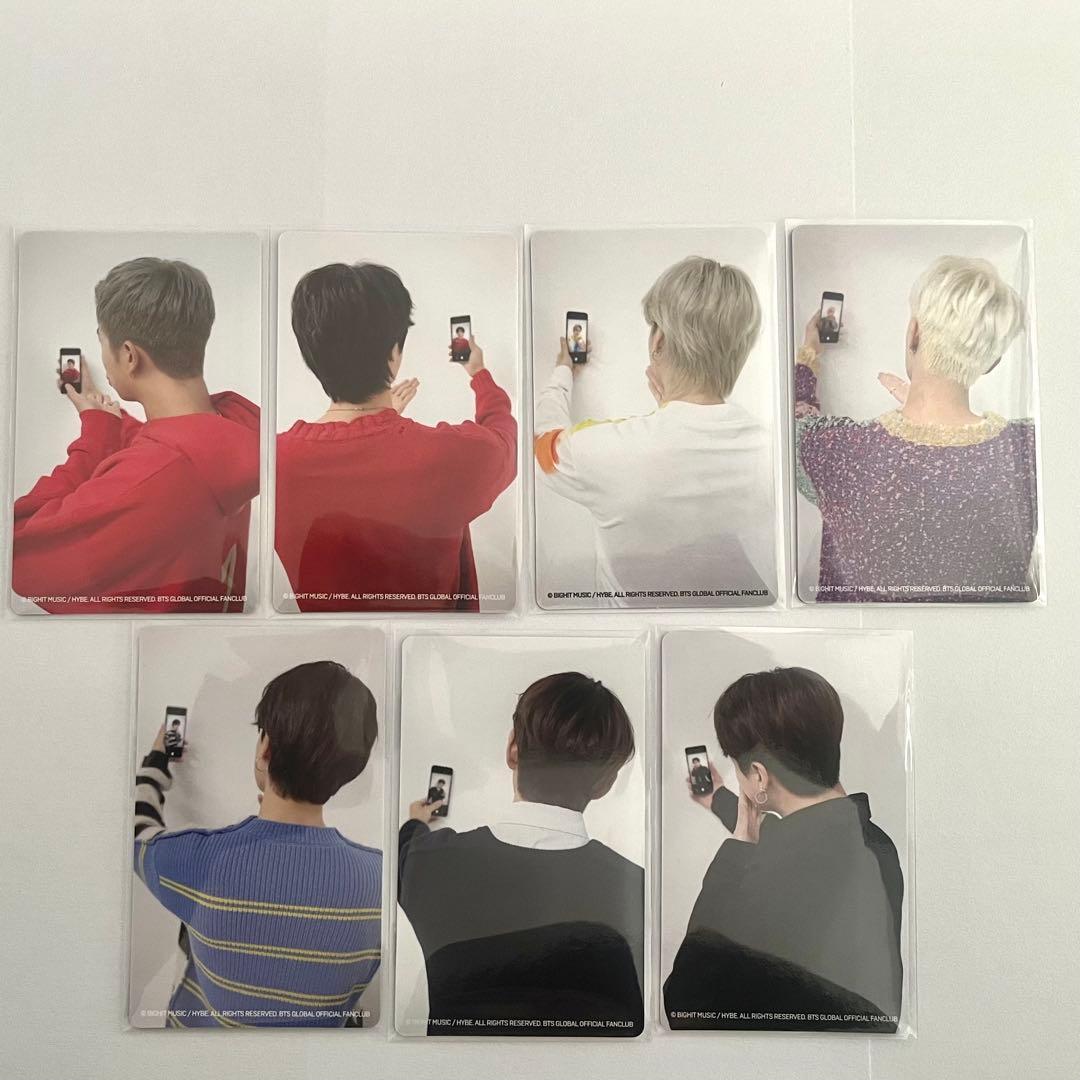 BTS JP FC 会員 トレカ モバイル会員 FC会員のダブル特典トレカ BTS fc