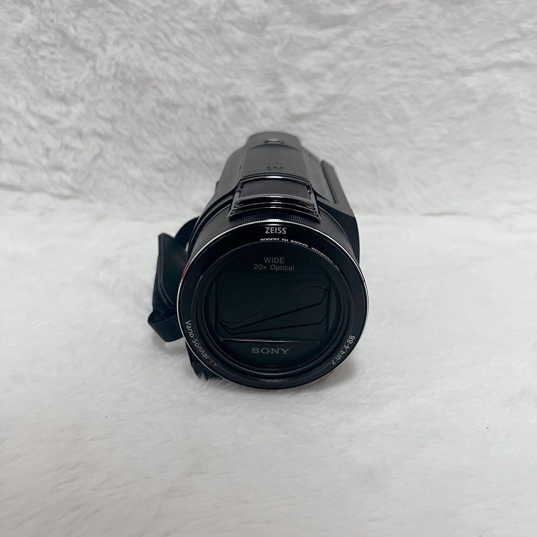 【極美品】SONY 4K ビデオカメラ FDR-AX60