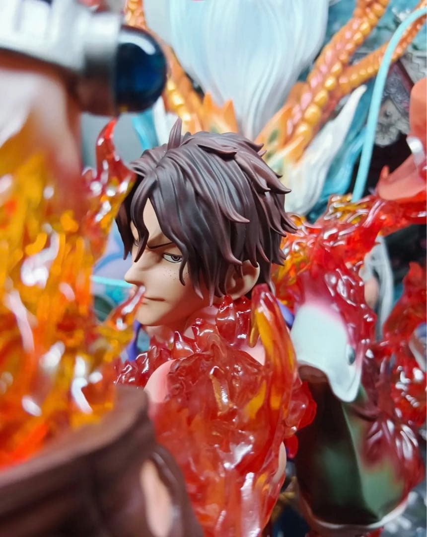 ワンピース 1/4 エース フィギュア ガレージキット