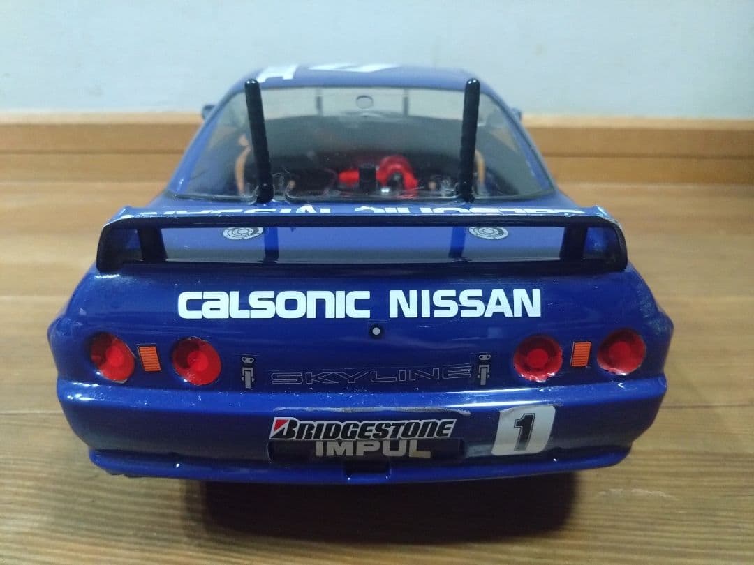 タミヤ　カルソニック　スカイライン　GT-R　ボディ　TA02　シャーシ　セット