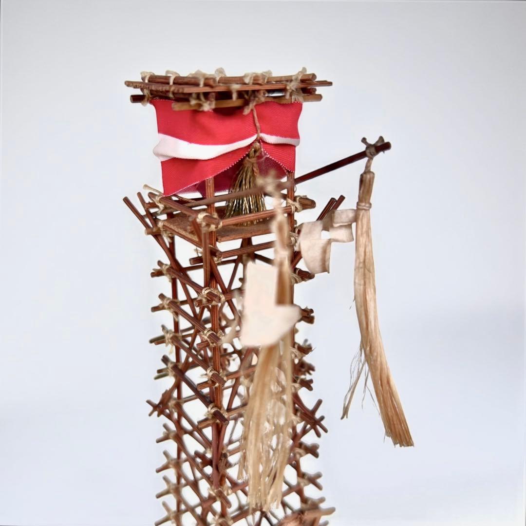 1955（昭和30）年秋場所記念 大相撲番付櫓模型 木箱入 四横綱時代