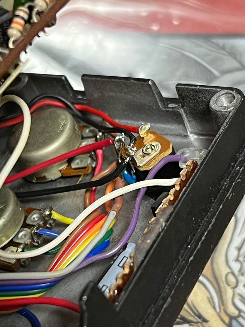 YAMAHA CH-01 モディファイ（LED点滅（SPEED同期）他）