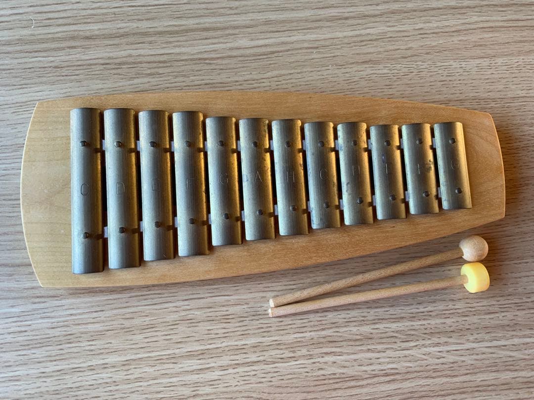 2.5 知育玩具 アウリス シェルズ グロッケン 12音 ダイヤトニック