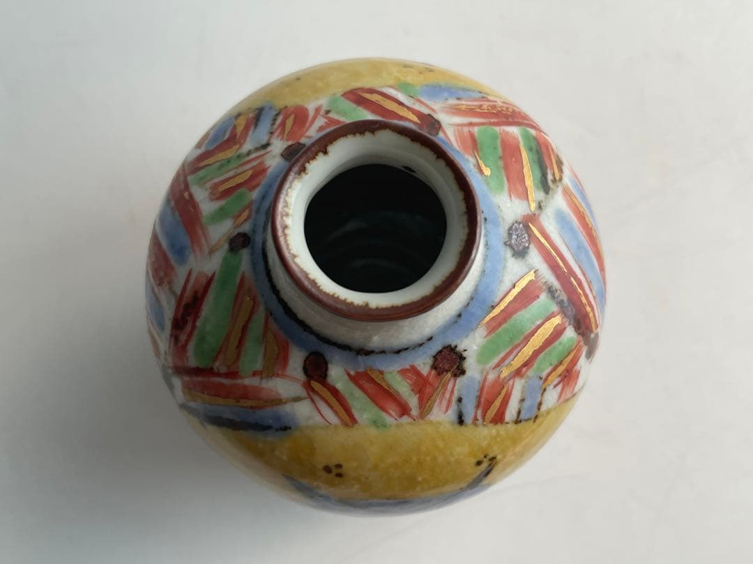 陶芸家 前田正博 色絵 金彩 ふくろう 酒器揃 徳利 ぐい呑 セット 酒器 酒杯