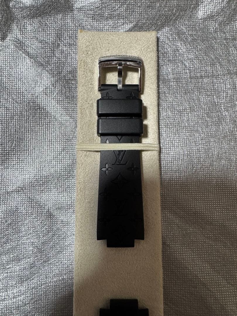 Louis Vuitton ブラック　ラバーベルト