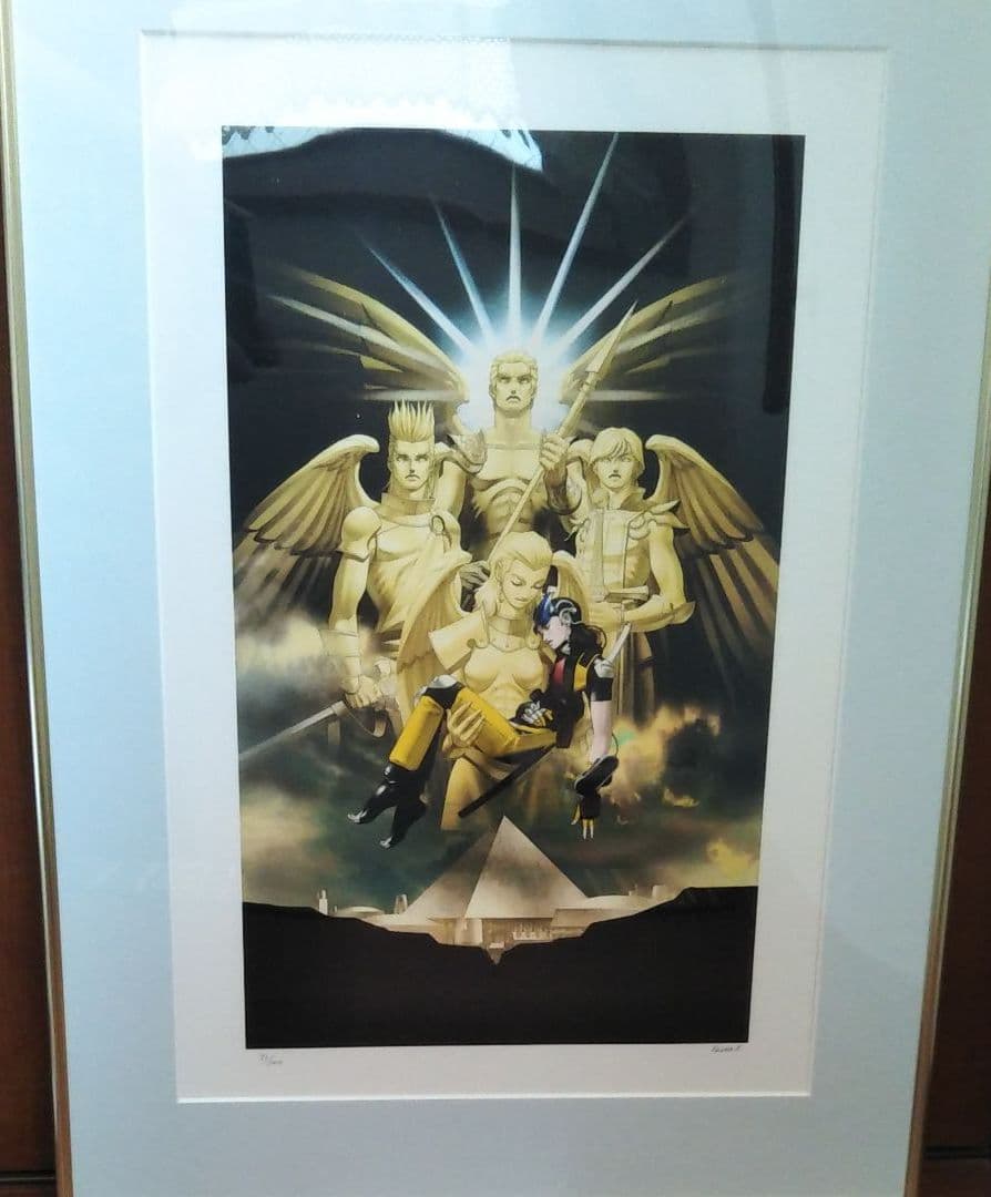 金子一馬 真・女神転生Ⅱ 版画