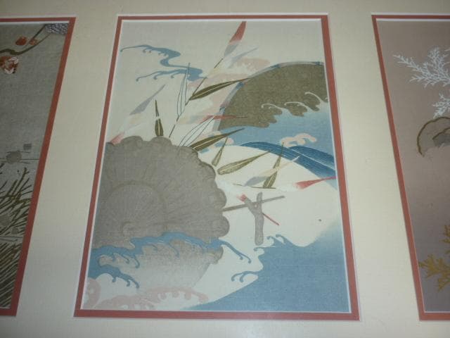 昭和初期◇人間国宝 上野為二 手描き友禅職人 上野研究会 京都芸