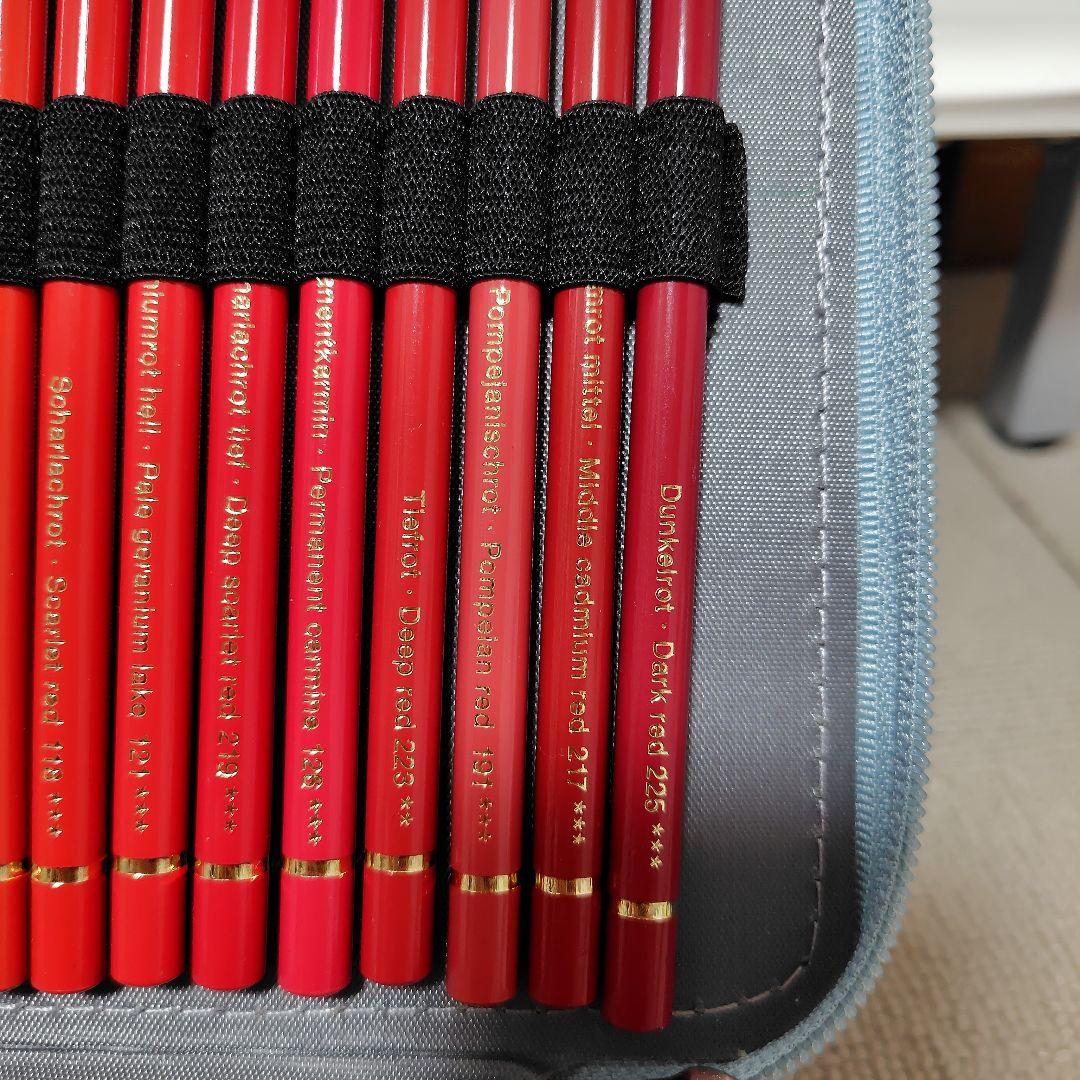 ポリクロモス　油性色鉛筆　まとめ売り　色鉛筆ケース付き