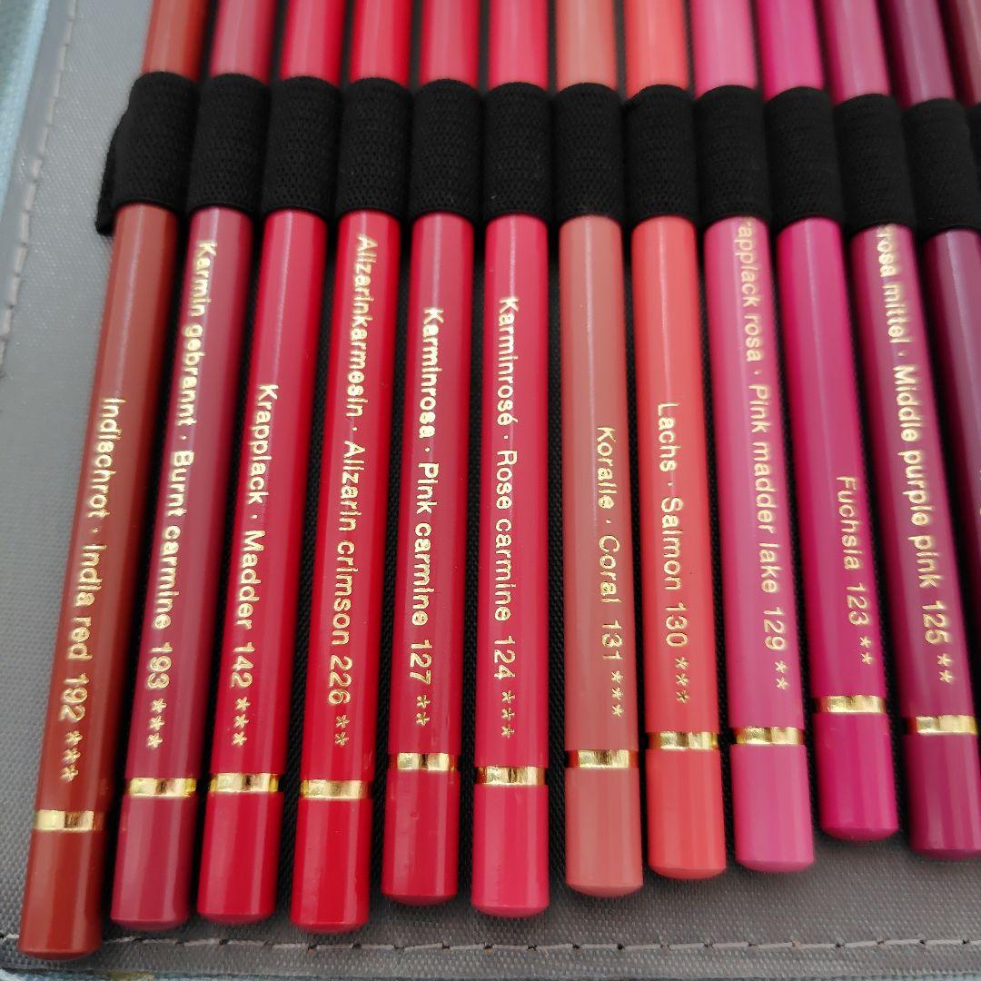 ポリクロモス　油性色鉛筆　まとめ売り　色鉛筆ケース付き