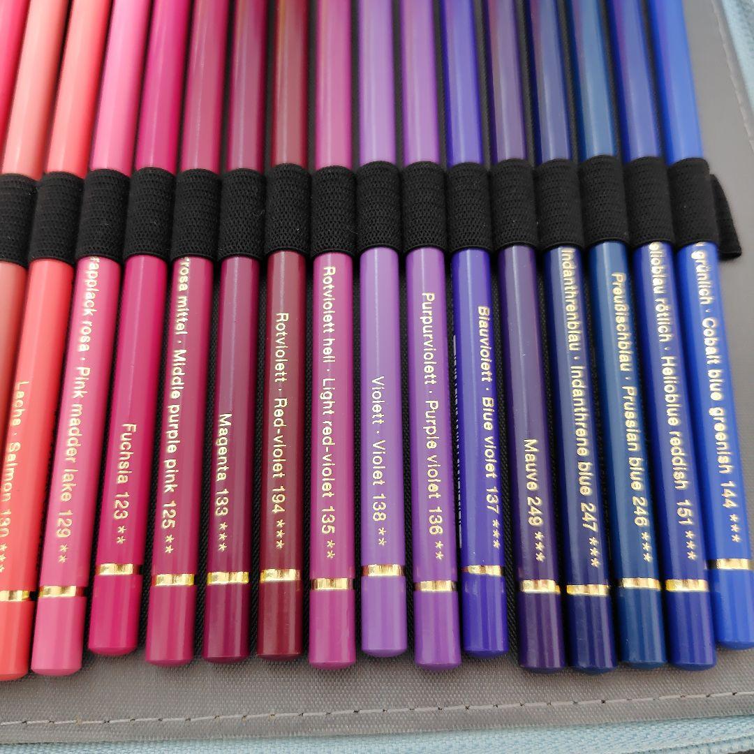 ポリクロモス　油性色鉛筆　まとめ売り　色鉛筆ケース付き