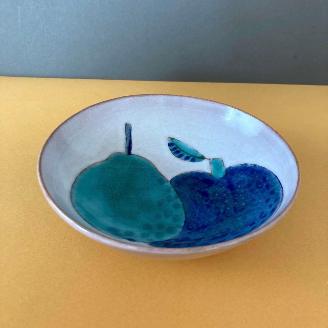フランス ヴィンテージ ジャン/ロベール・クルティエ ボウル 洋梨・リンゴ